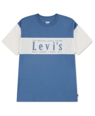 Boys' 8-20 Bold Color-Block Short-Sleeve T-Shirt