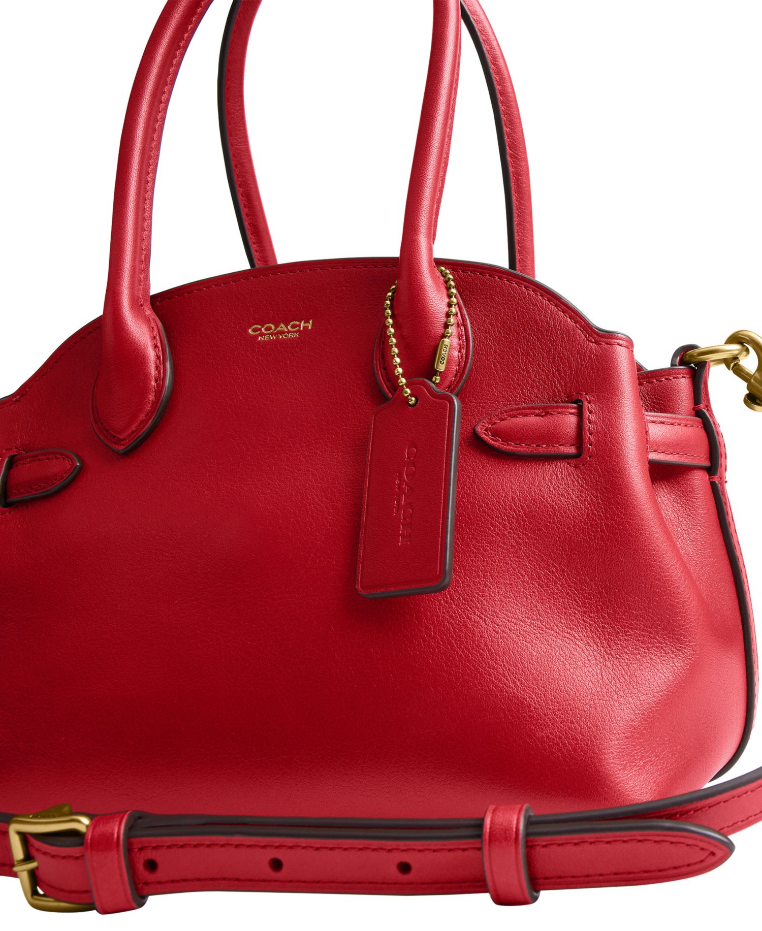 Soft Empire Small Leather Satchel Bag 21