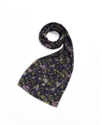 Women's Passion Flower Lightweight Long Scarf