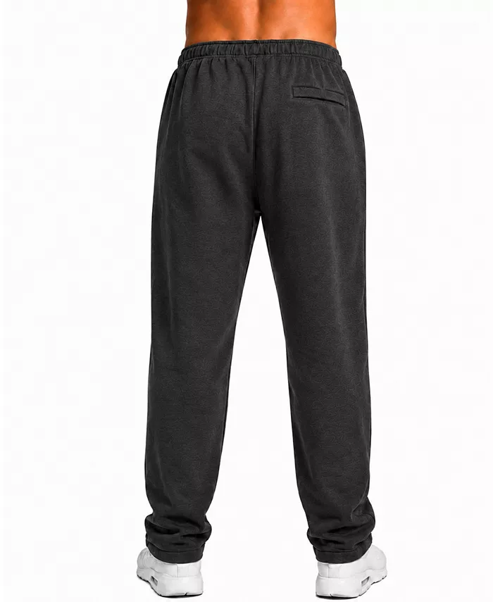 Men's Classic Open-Bottom Fleece Sweatpants - thumbnail 6