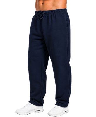Men's Classic Open-Bottom Fleece Sweatpants