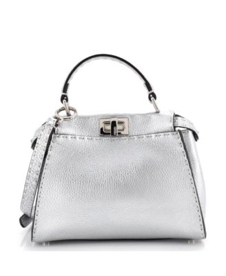 Mini Selleria Peekaboo Bag Leather