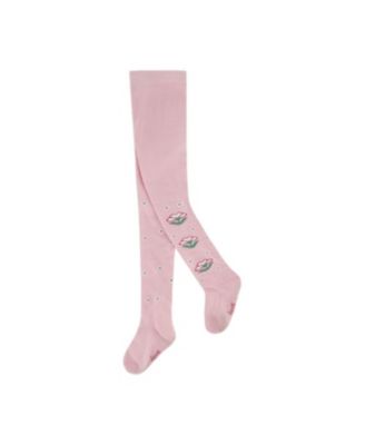 Toddler Girl ( size 3,4 ) Knit Tights Pale Dusty