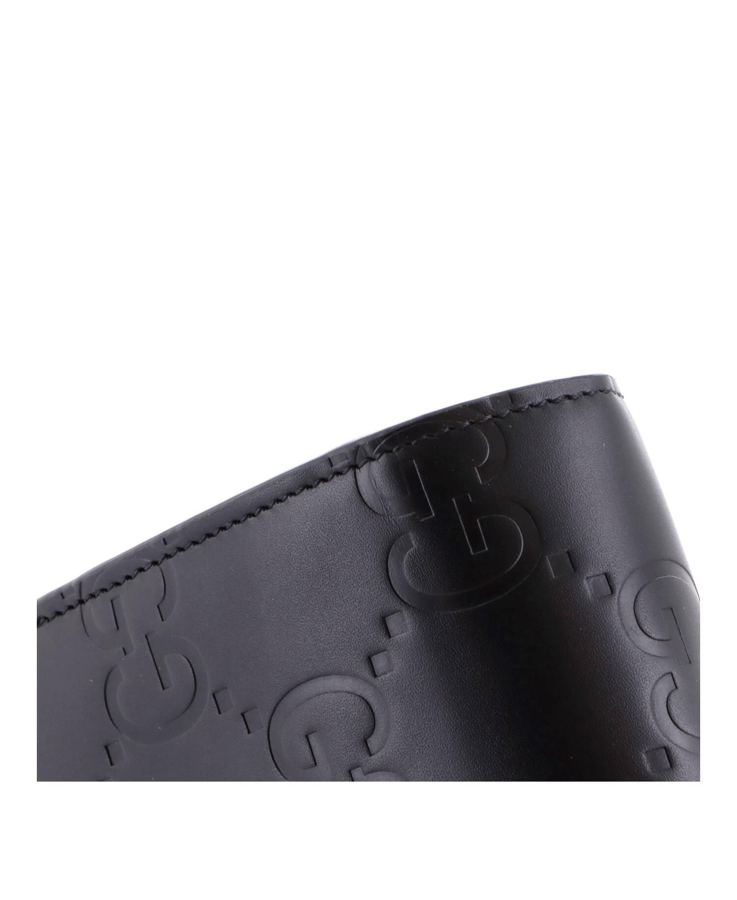 Envelope Wallet on Chain Guccissima Leather