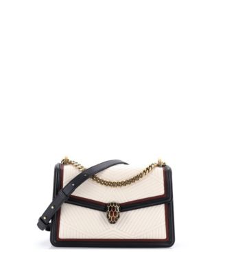 Small Serpenti Forever Shoulder Bag Quilted Leather