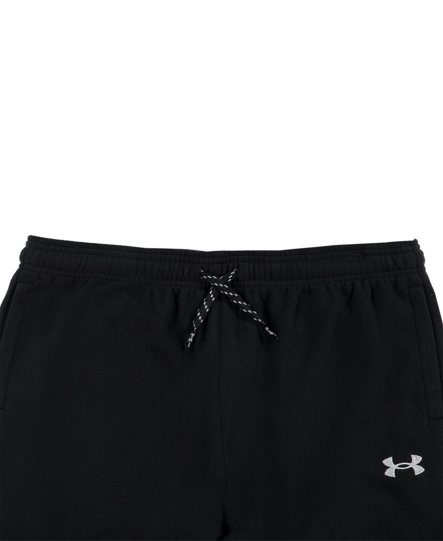 Брюки Under Armour Logo Drawstring Jogger Pants для мальчиков, цвет: Чёрный — фото 4