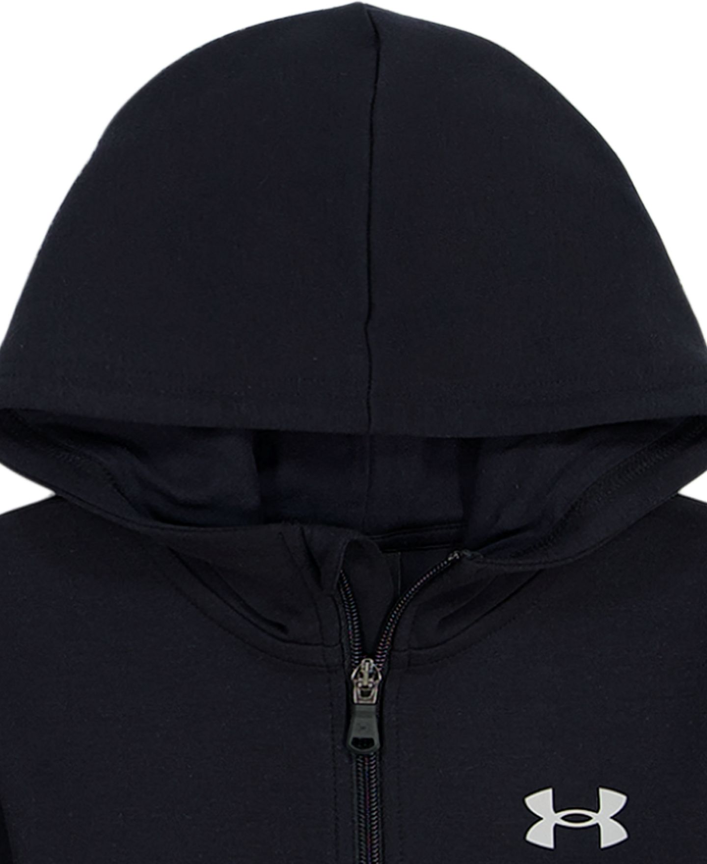 Детский комплект Under Armour: худи на молнии и джоггеры, 2-7 лет, 2 предмета, цвет: Чёрный — фото 4