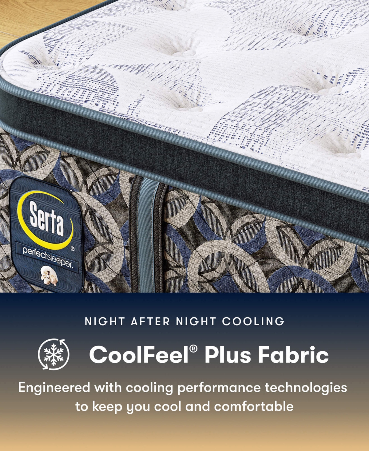 Serta Perfect Sleeper Laguna Coast 15" Plush Pillow Top Mattress Set
