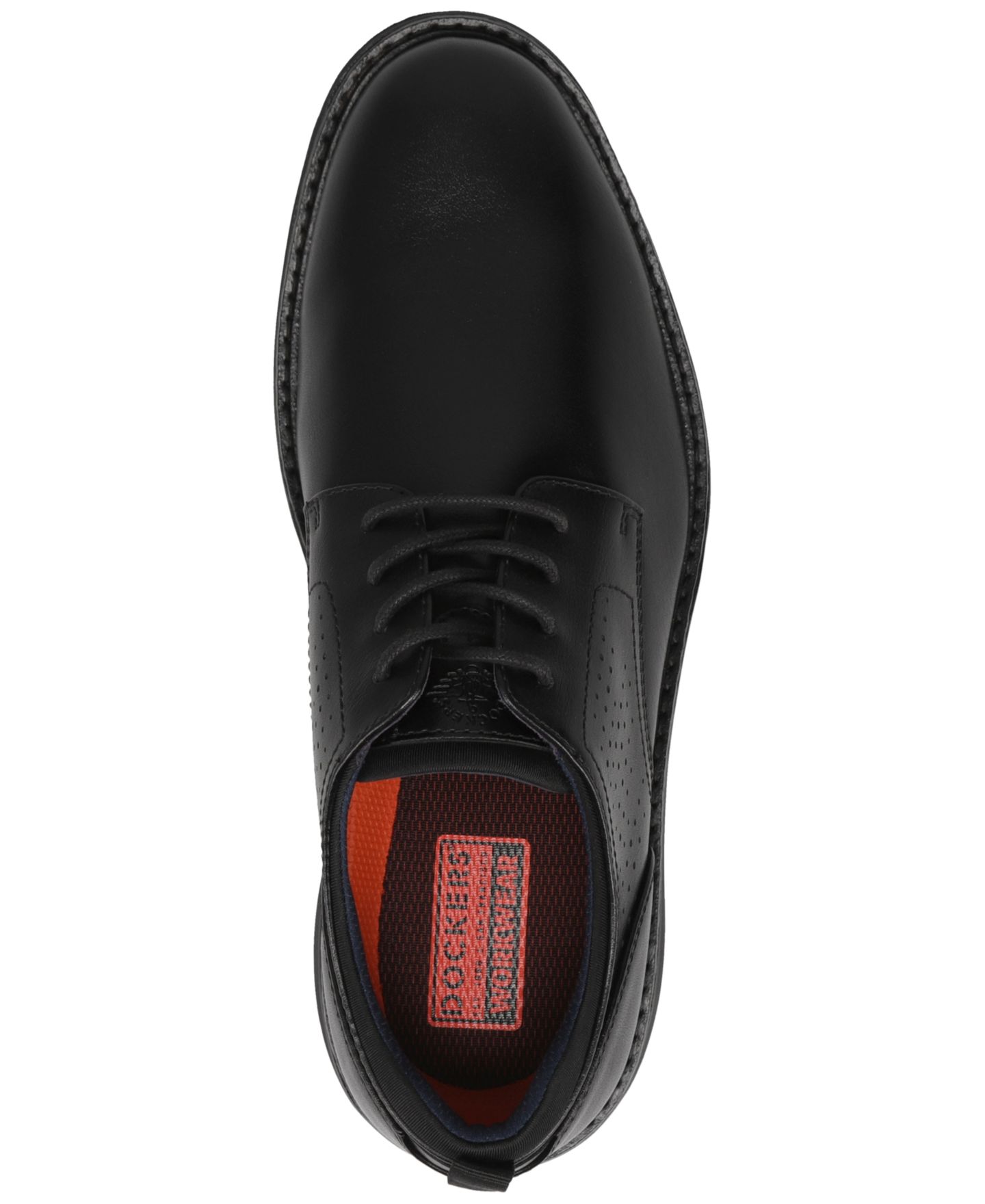 Dockers Men's Bridges Slip-Resistant Oxfords, цвет: Чёрный — фото 4