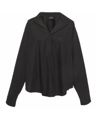 Women's Oversized Logo Popover Shirt