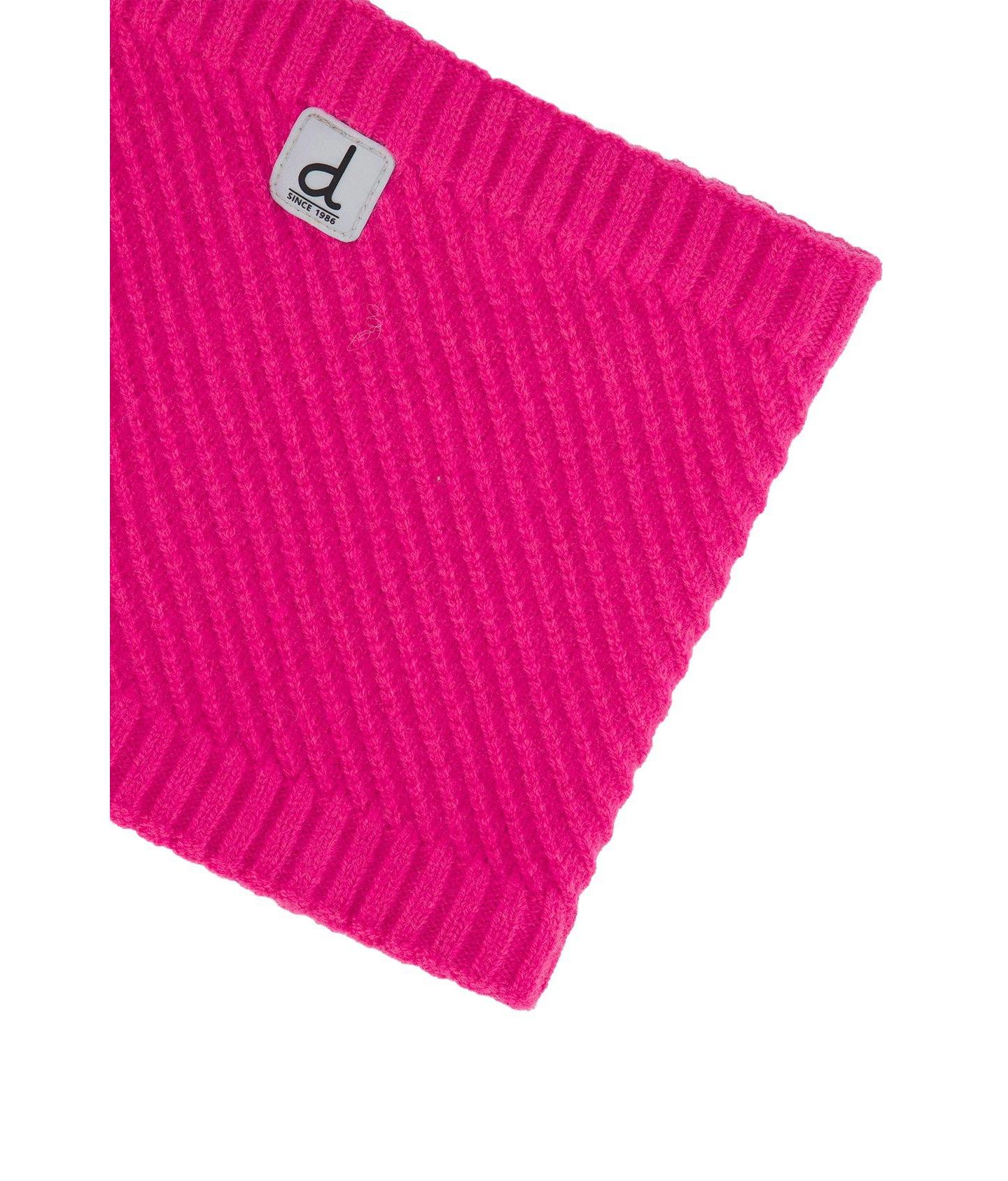 Deux par Deux Big Girl 7-16 Winter Knit Neckwarmer, цвет: Яркий розовый — фото 4