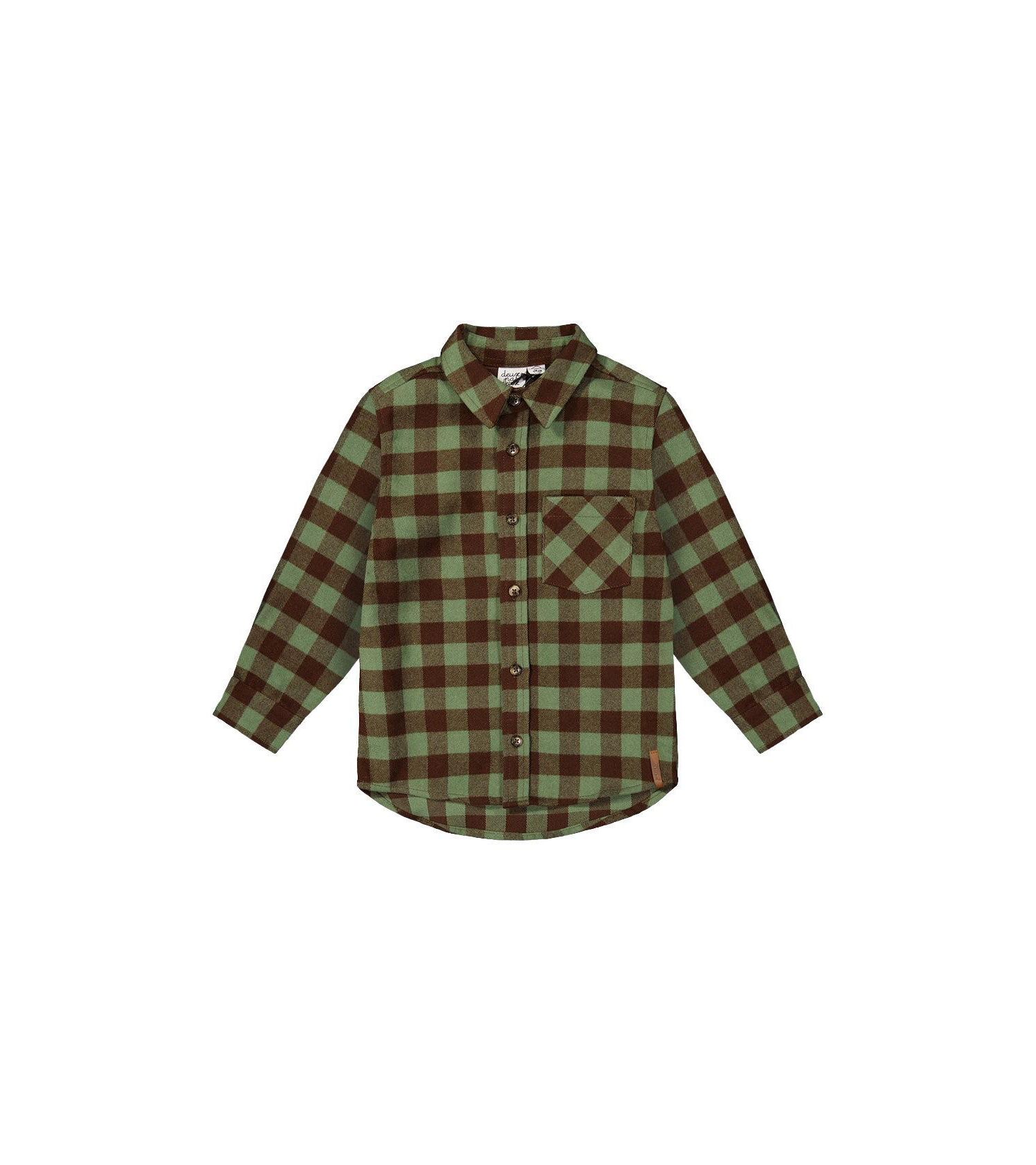 Boys' (6-12) Brushed Flannel Shirt