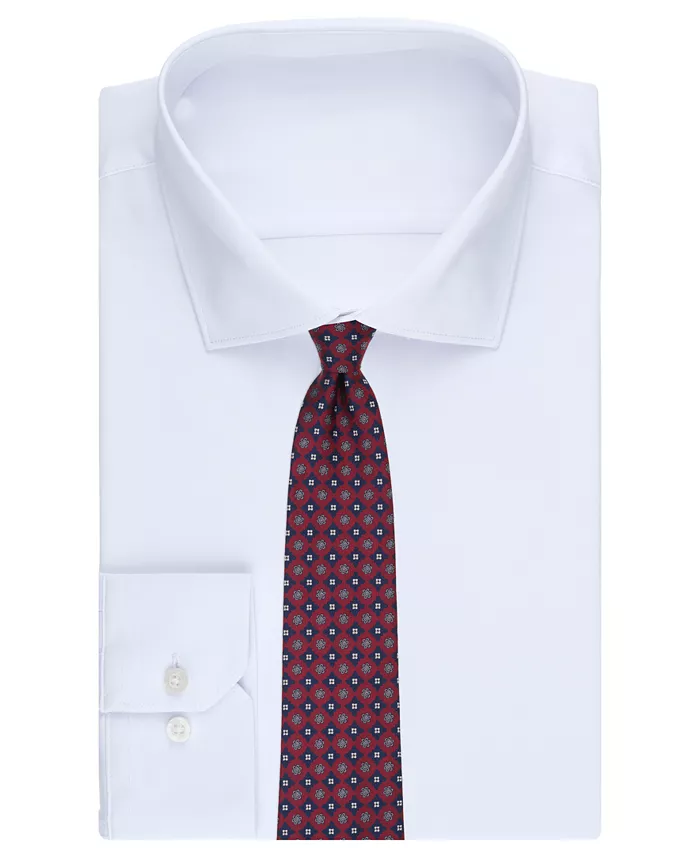 Men's Bold Flower Neat Classic Tie - thumbnail 3