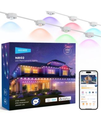 IP65 Camera and Photo Accessory with 144ft, 90 LED for Alexa