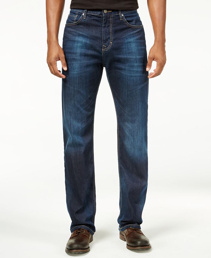 Calvin Klein Jeans Men's Big and Tall Stretch Relaxed Fit Jeans ...