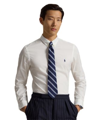 Men's Slim-Fit Stretch Poplin Shirt