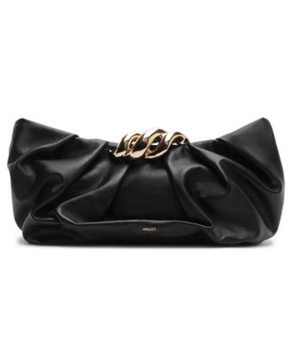 Caitlyn Medium Leather Clutch Handbag