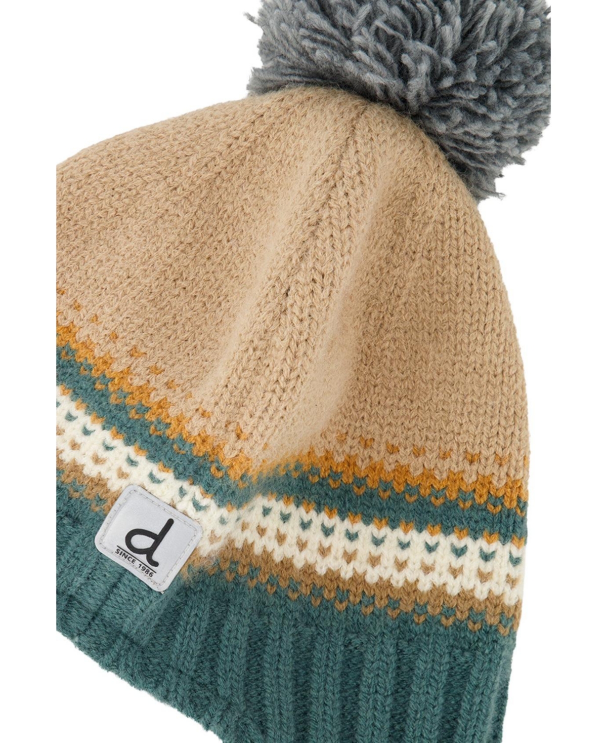 Deux par Deux Little and Big Boy's (5-14) Winter Peruvian Knit Hat with Pompom
