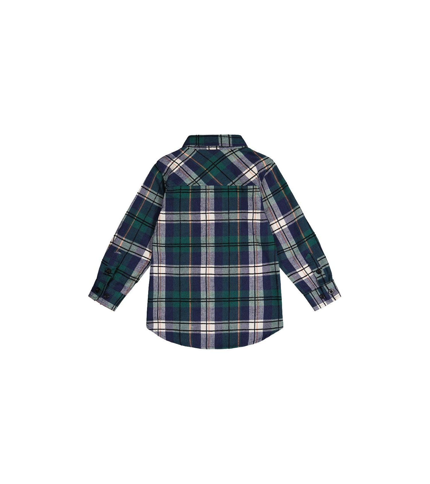 Little and Big Boy (6-12) Plaid Shirt