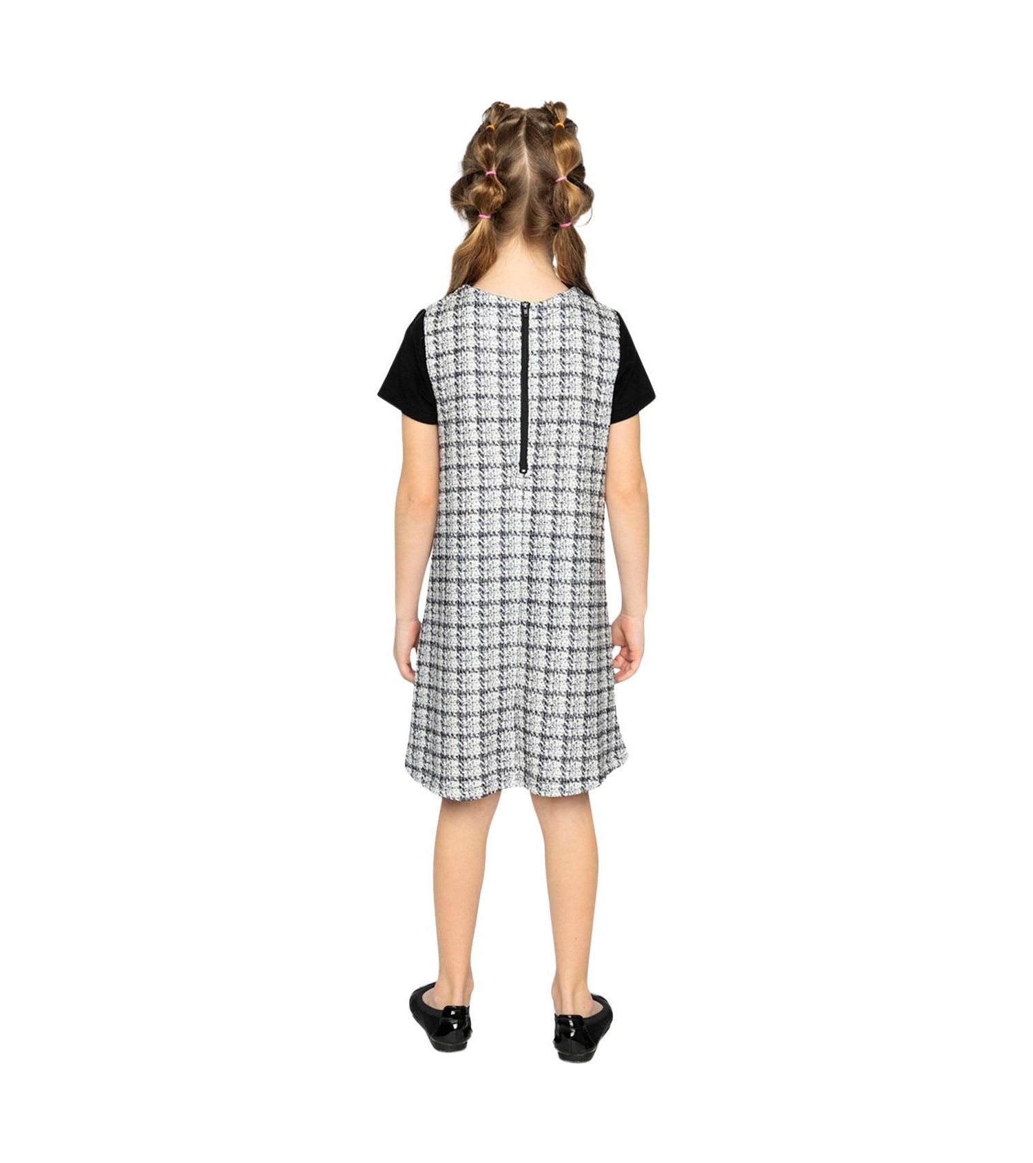 Big Girls (6-14) Sleeveless Knitwear A-Line Dress
