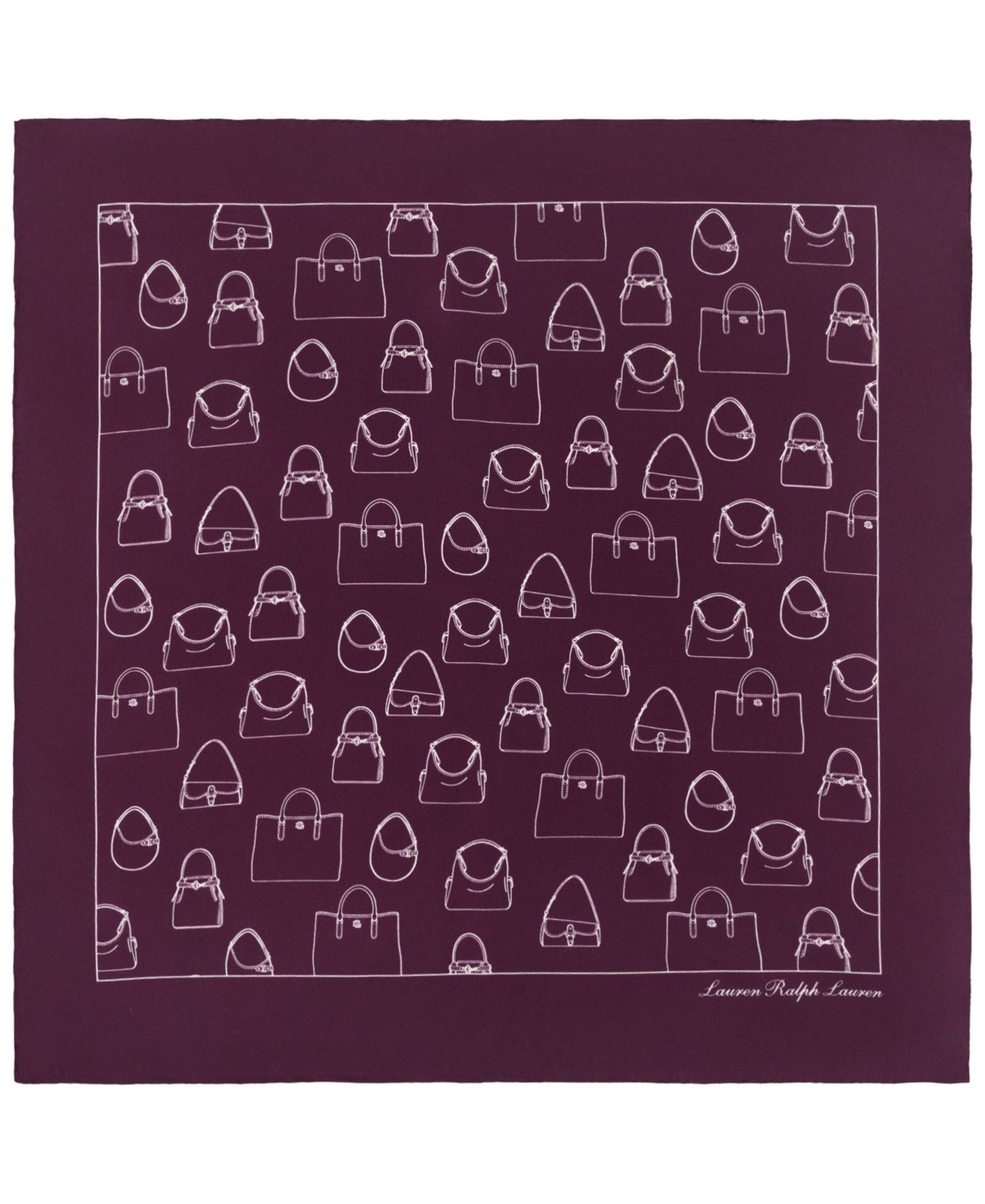 Handbag Conversational Small Square Scarf