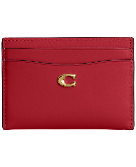 Женские COACH Essential Polished Pebble Leather Card Case