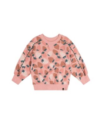 Toddler Girls 2T - 5T Sweatshirt Strawberry Print