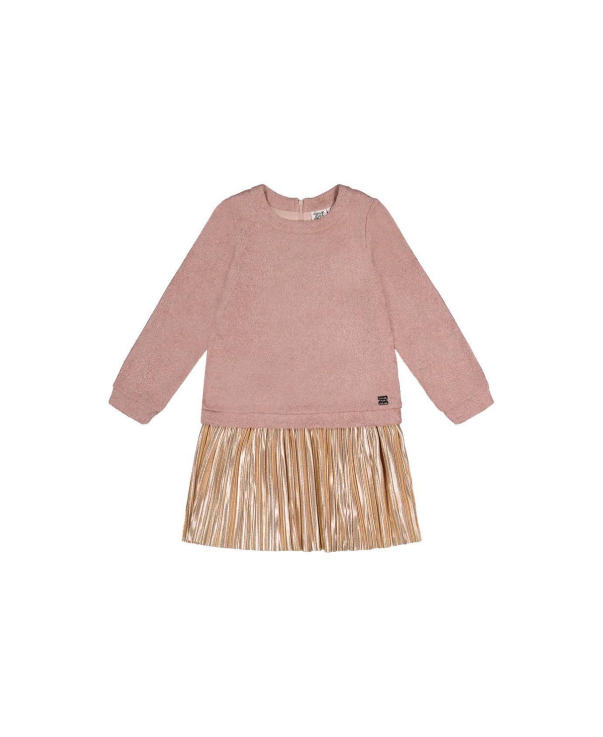 Deux par Little and Big Girl's (6-14) Bi-Material Dress