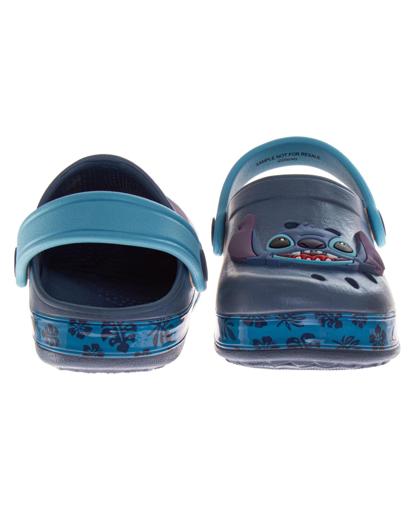 Детские сабо Disney Lilo and Stitch Girls Shoes 5 - 12 EVA Clogs, Water Shoes: Kids Pool and Beach Summer, цвет: Синий — фото 3