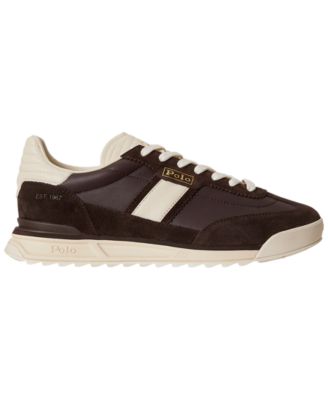 Polo Ralph Lauren Men's Low Top Round-Toe Varick Sneakers - Macy's