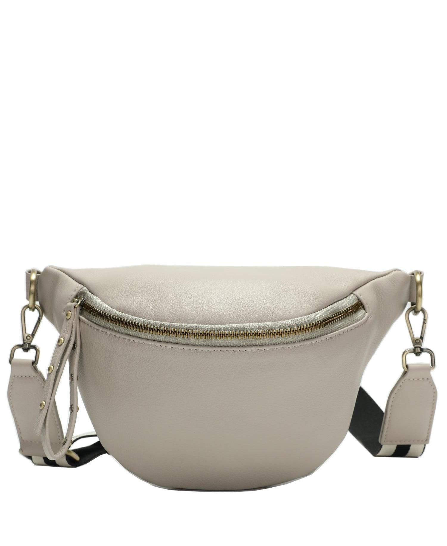 Kira Pebbled Leather Cell Phone Bag Mini Crossbody Purse with Multi Compartments