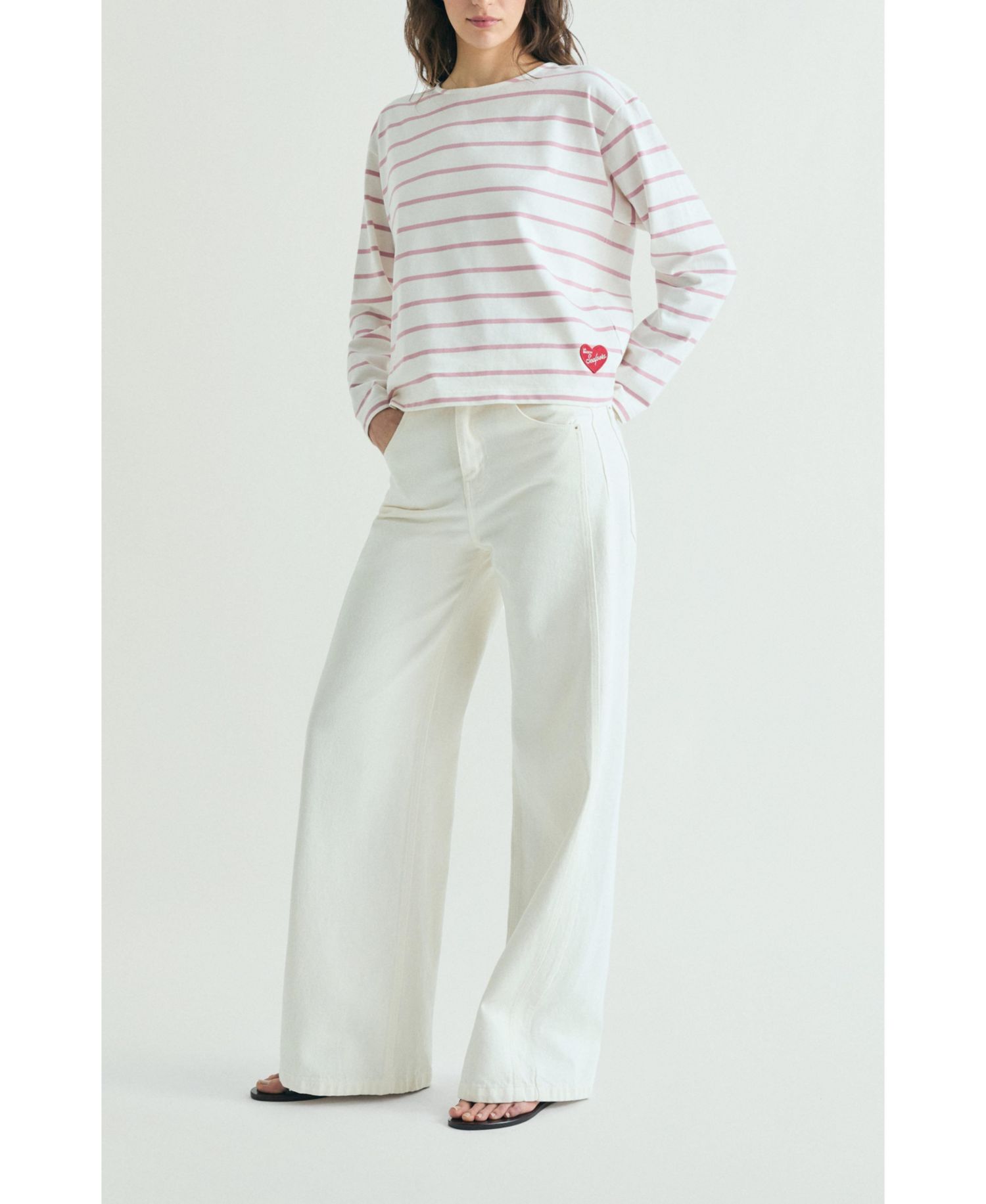 Women's Striped T-shirt Patch