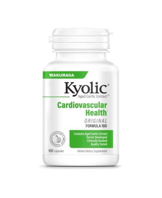Aged Garlic Extract Formula 100, Cardiovascular Health, 100, capsules.
