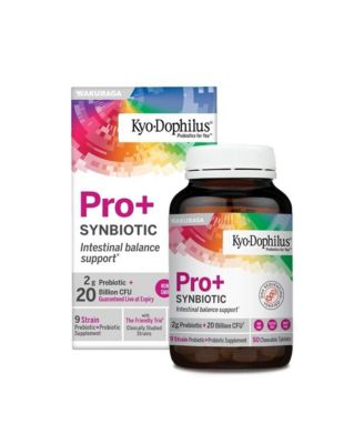 Kyo-Dophilus Pro+ Synbiotic, Intestinal Balance Support, 50 chewable tablets