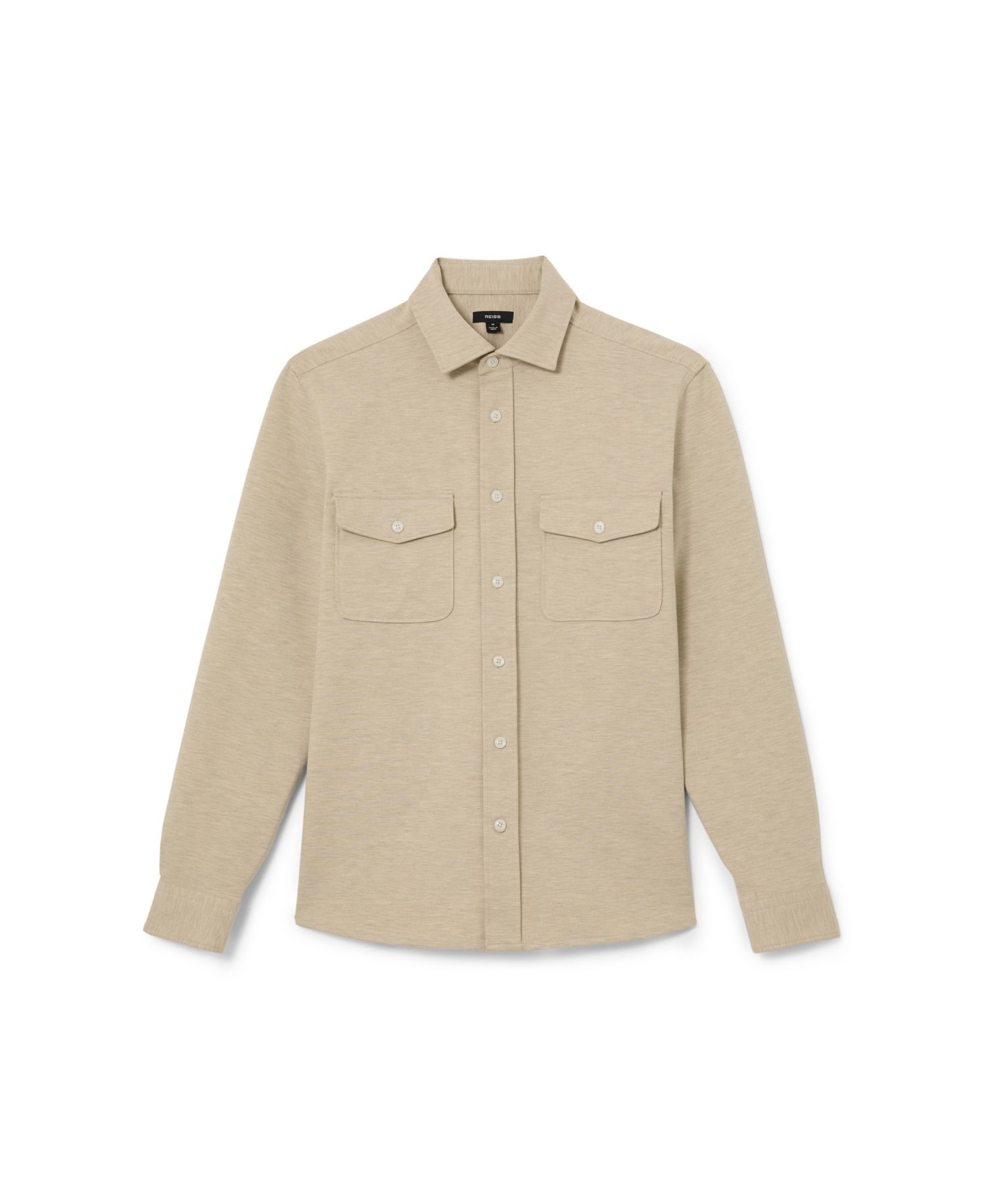 Men's Mcshane Twin-Pocket Button-Through Overshirt