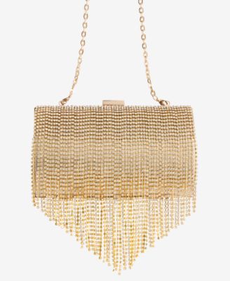 Ranndi Fringe Mini Evening Clutch Handbag