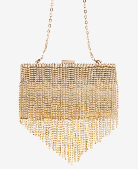 Женский клатч I.N.C. International Concepts Ranndi Fringe Mini Evening Clutch Handbag, цвет: Classic Go