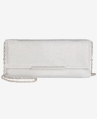 Ether East/West Studded Mesh Clutch