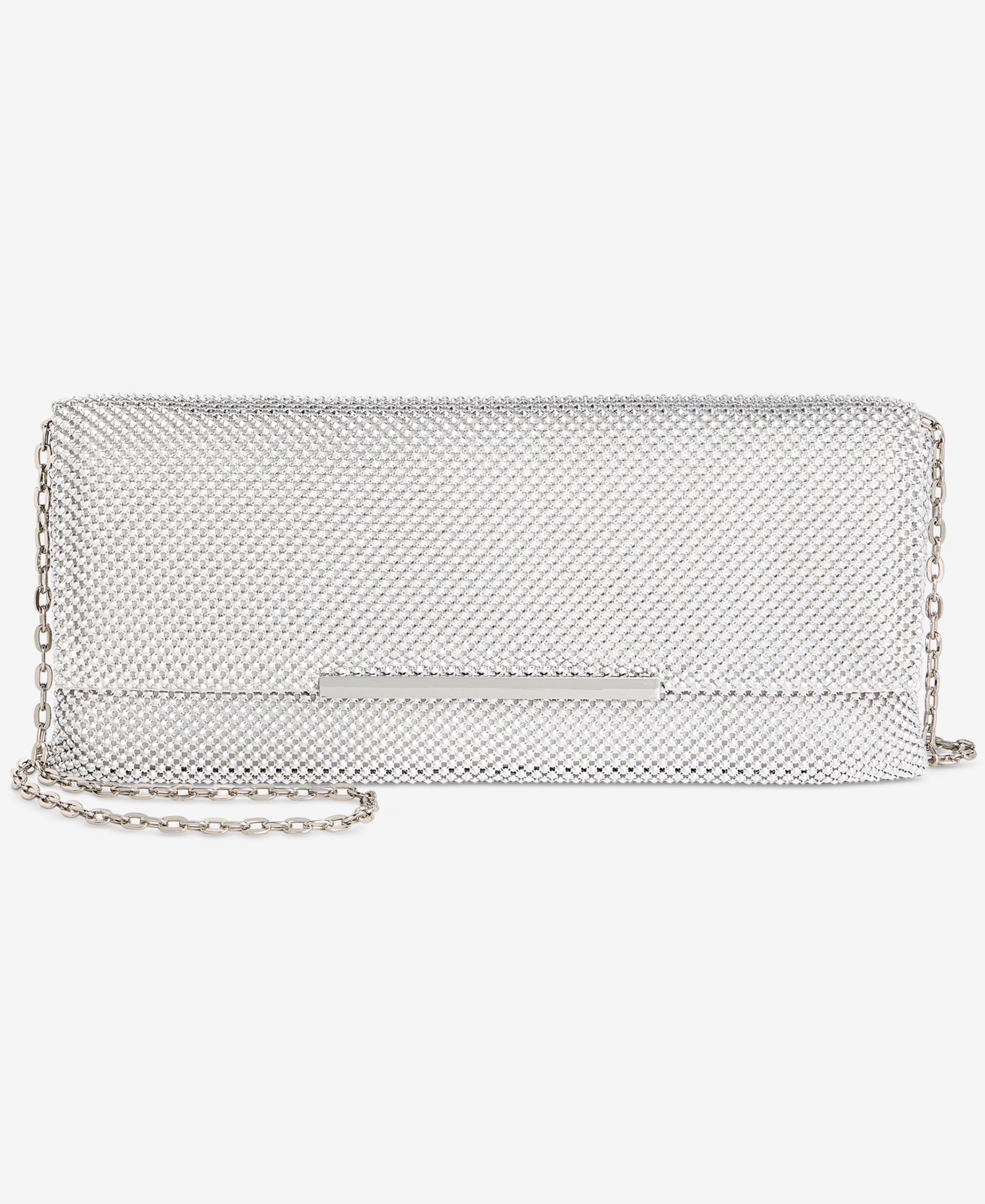 Ether East/West Studded Mesh Clutch