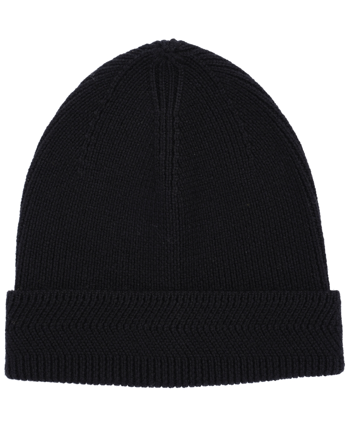 Alfani Men's Merino Wool Ribbed Beanie - Black