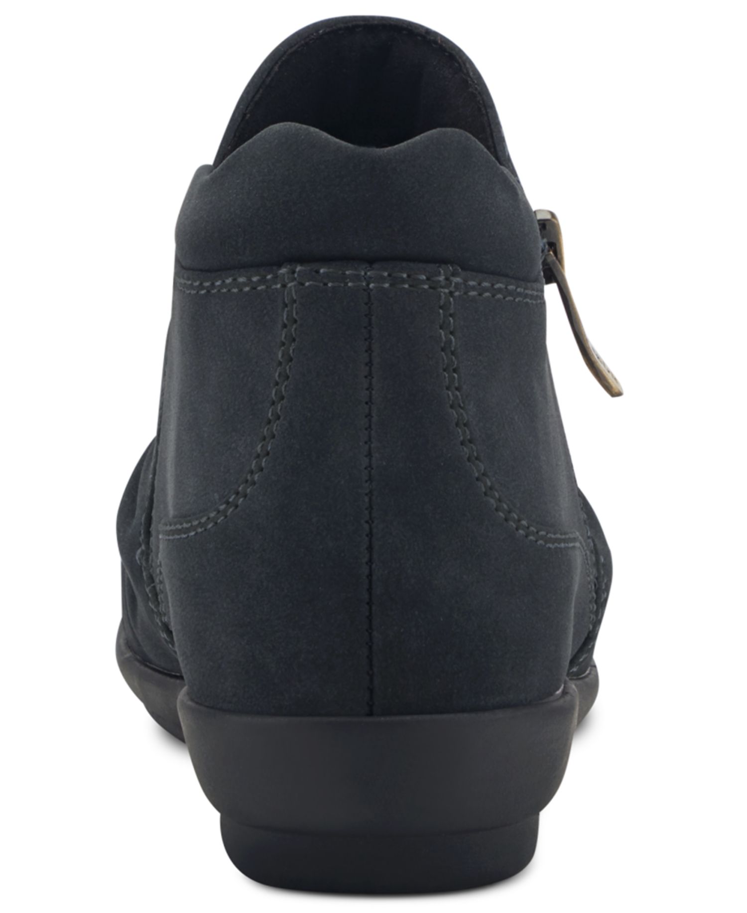Women's Aleta Ruched Side-Zip Flat Booties