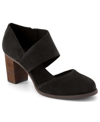 Women's Milan Nova Heel Zipper Pumps