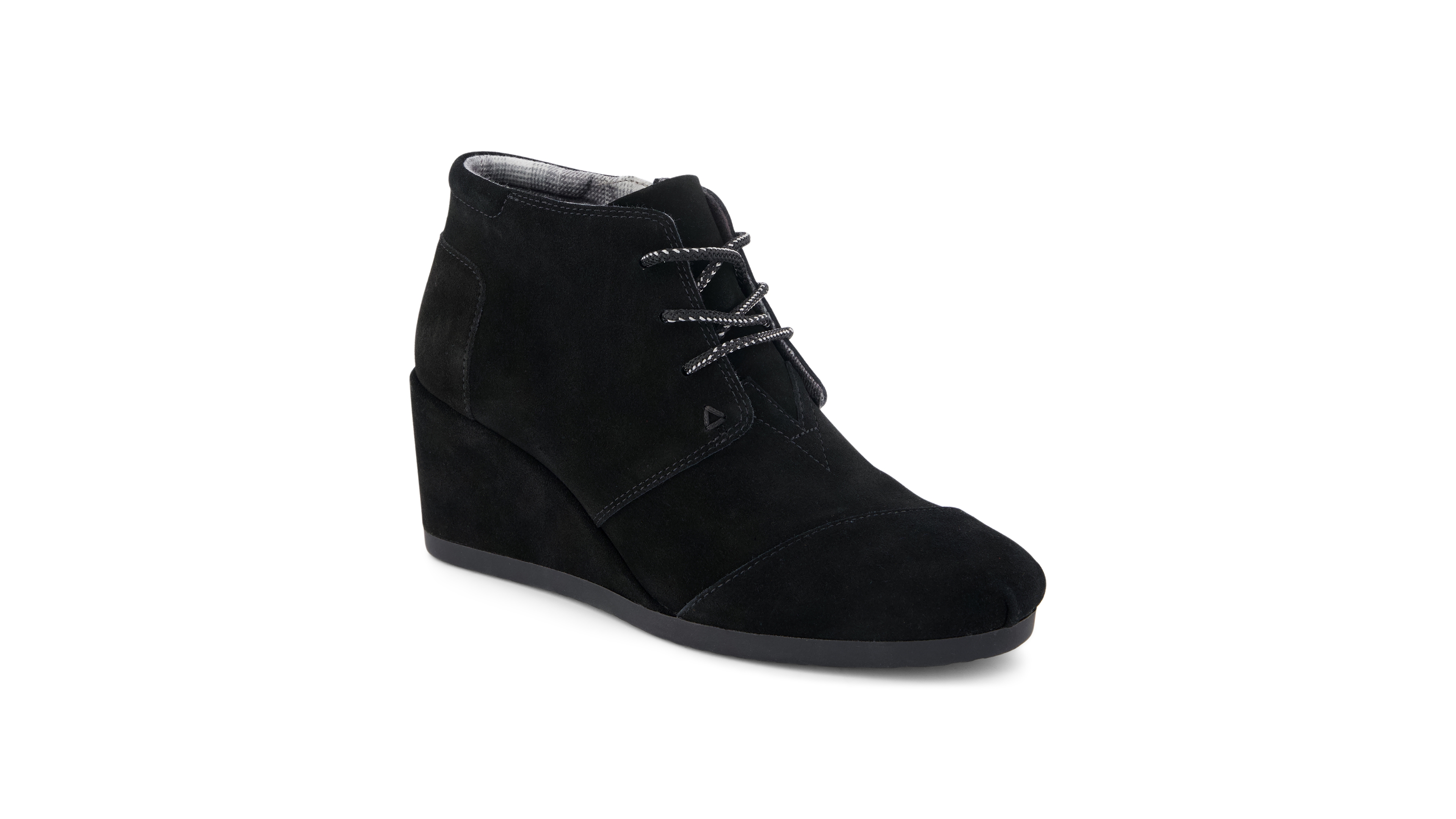 Toms Women's Desert Wedge Plus Lace-Up Booties