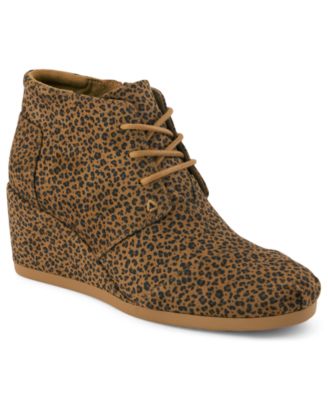 Women's Desert Wedge Plus Lace-Up Booties