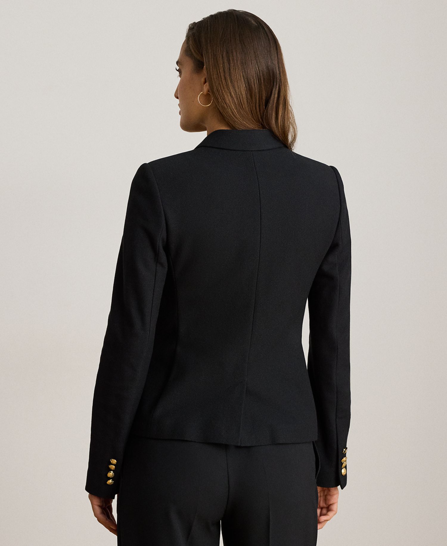 Petite Cotton-Blend Sweater Blazer