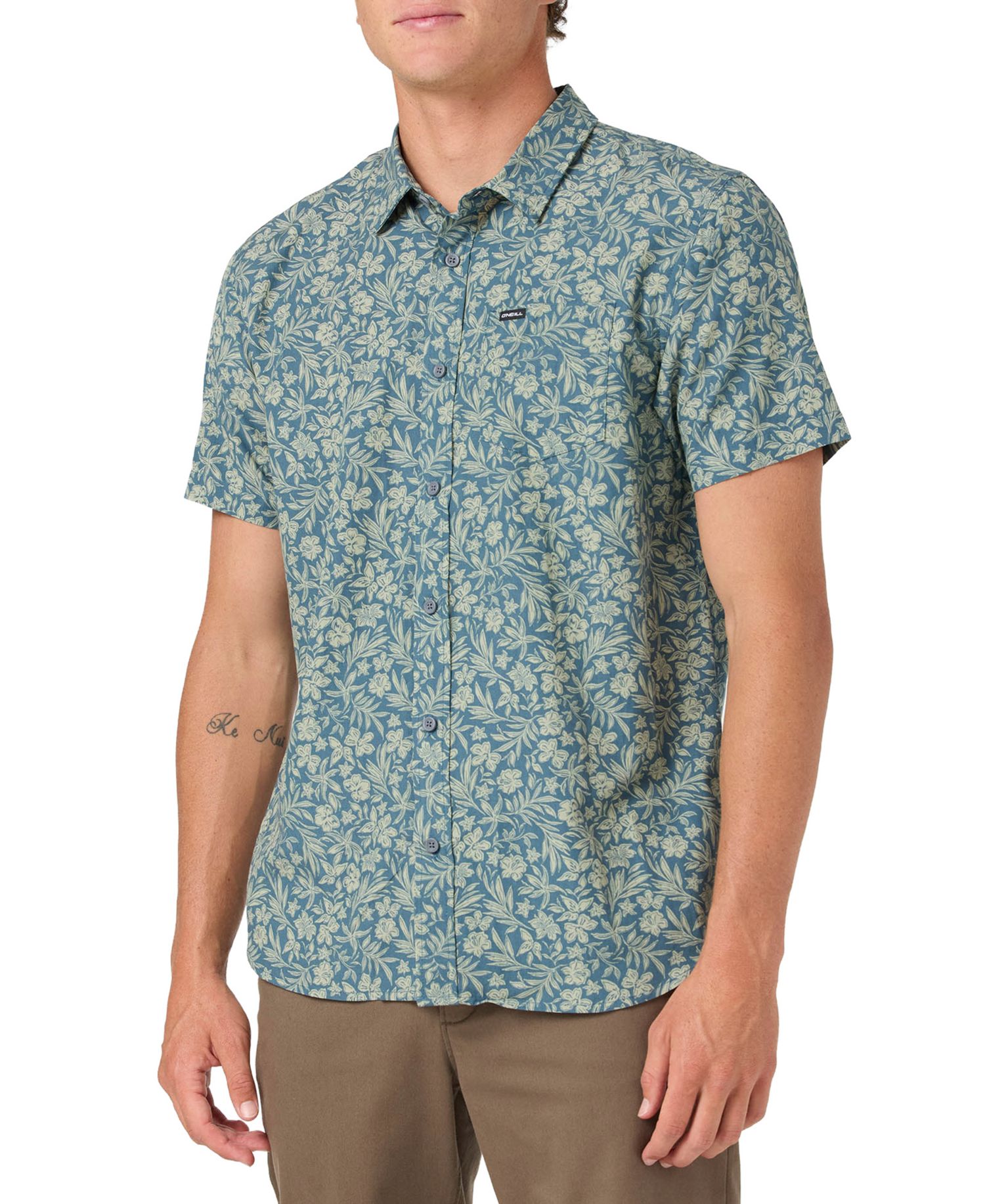 Men's Oasis Standard Print Woven Shirt