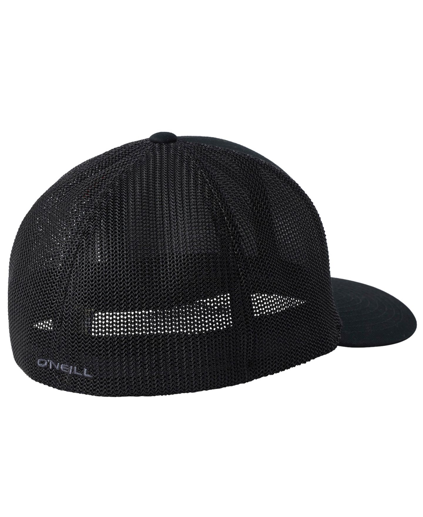 Мужская кепка O'Neill Stacked Stretch-Fit Trucker Hat, цвет: Чёрный — фото 2