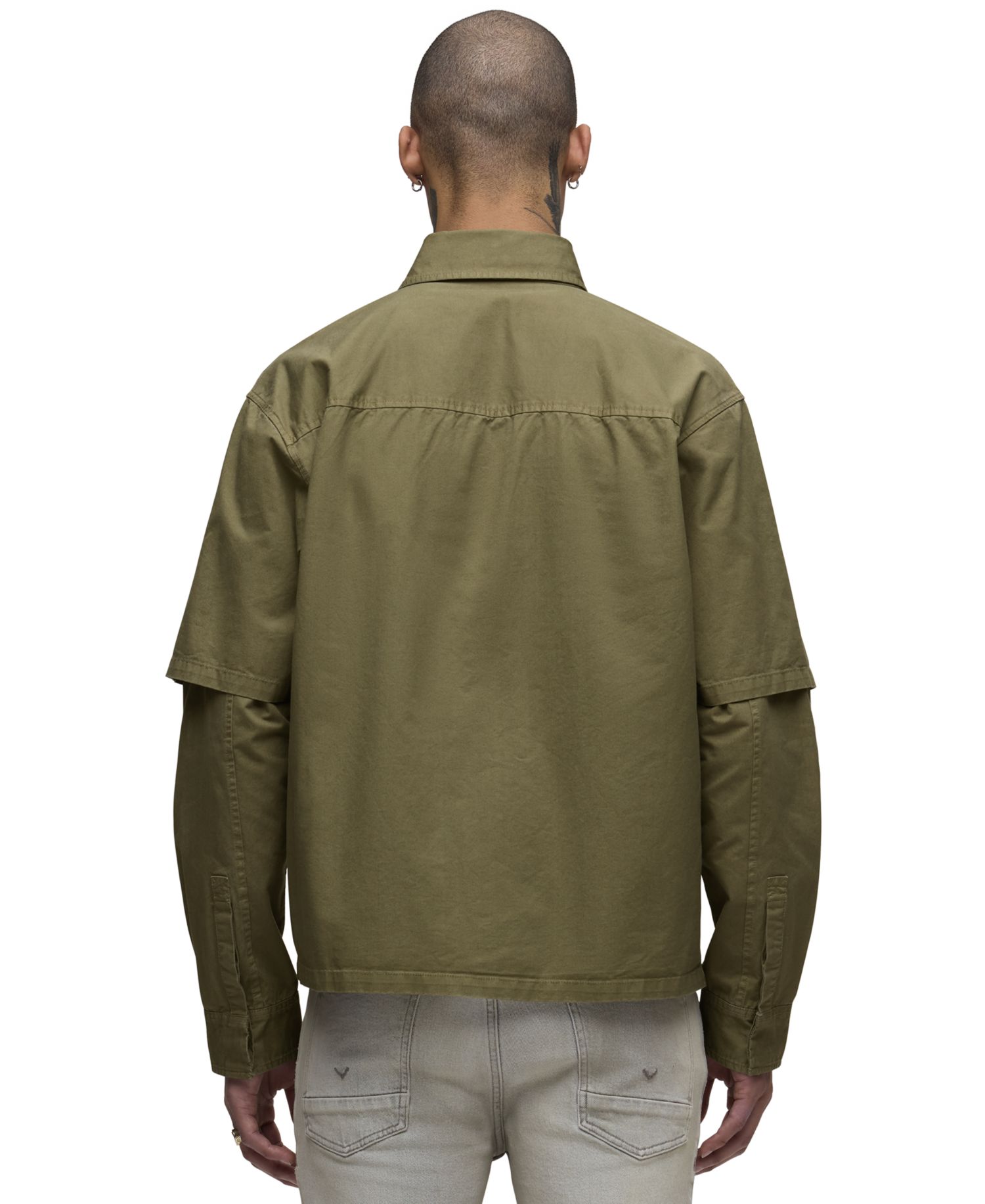 Men's Our Rex Layered Martini Classic Collar Shirt
