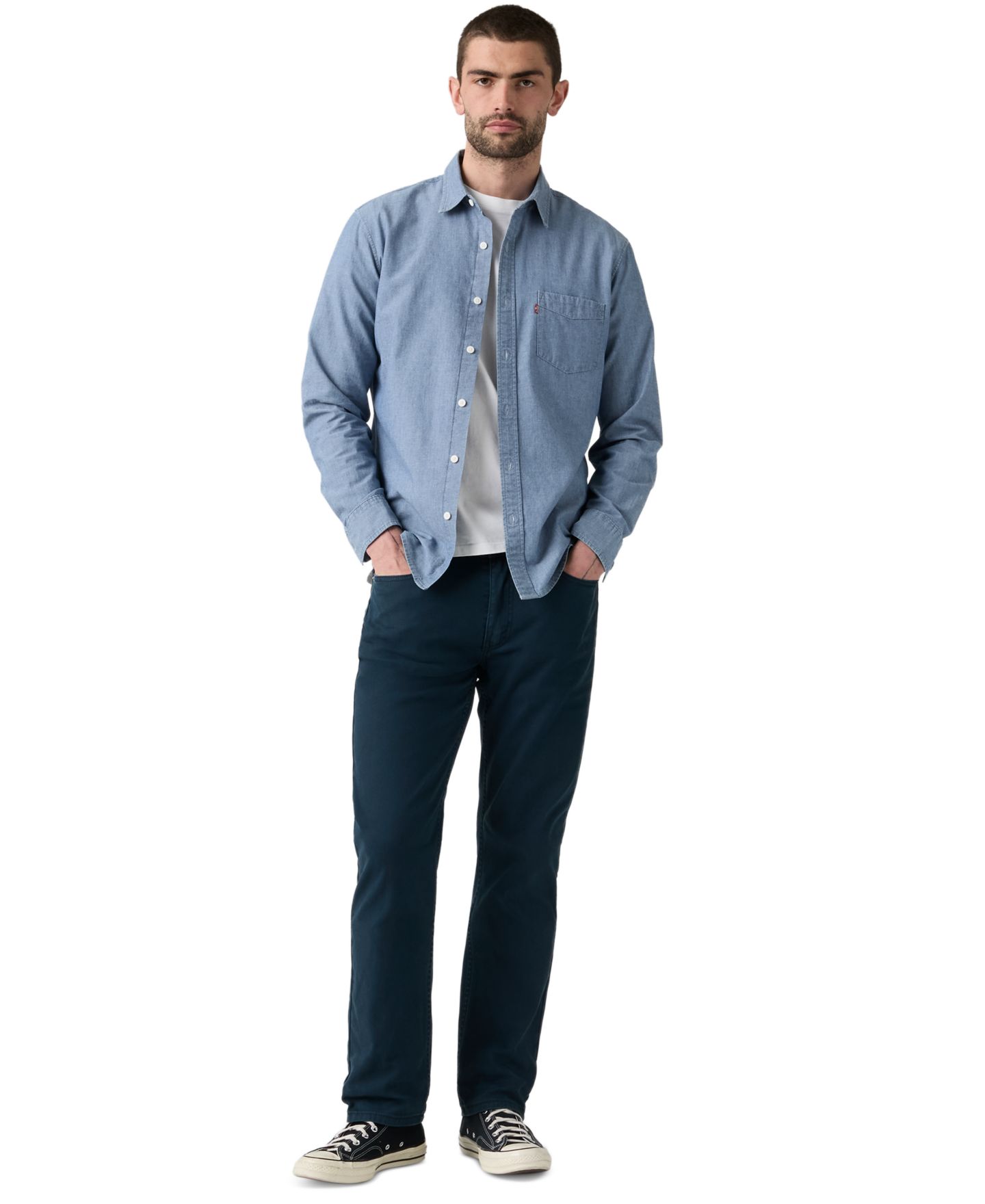 Мужские джинсы Levi's Men' 514™ Straight-Fit Stretch, цвет: Salute — фото 2