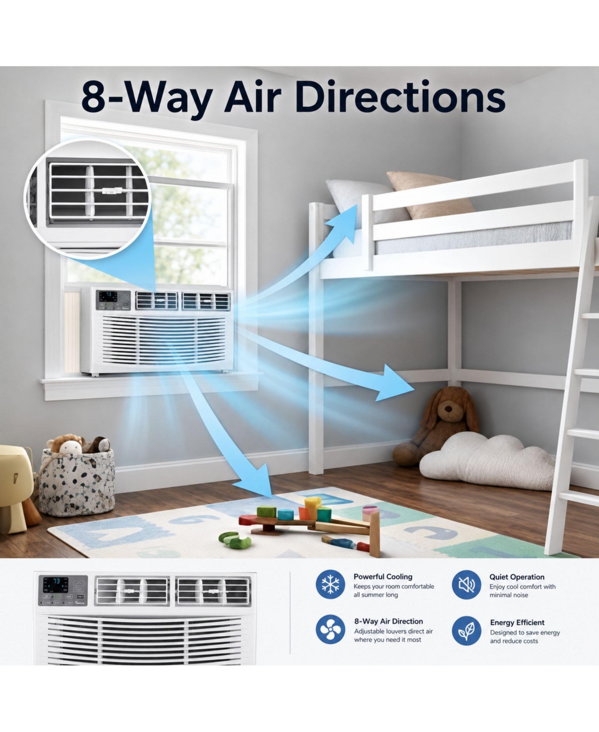 Impecca 8,000 Btu Wi